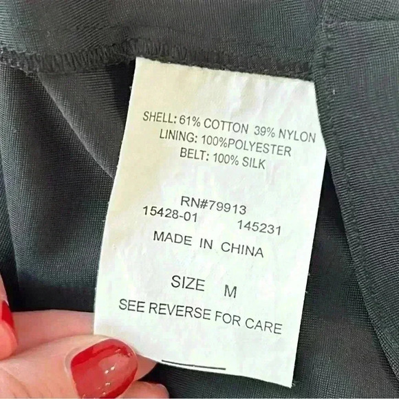 Mimi Maternity Lace Empire Waist Sleeveless Black Cocktail Party Dress Size M - Picture 14 of 16